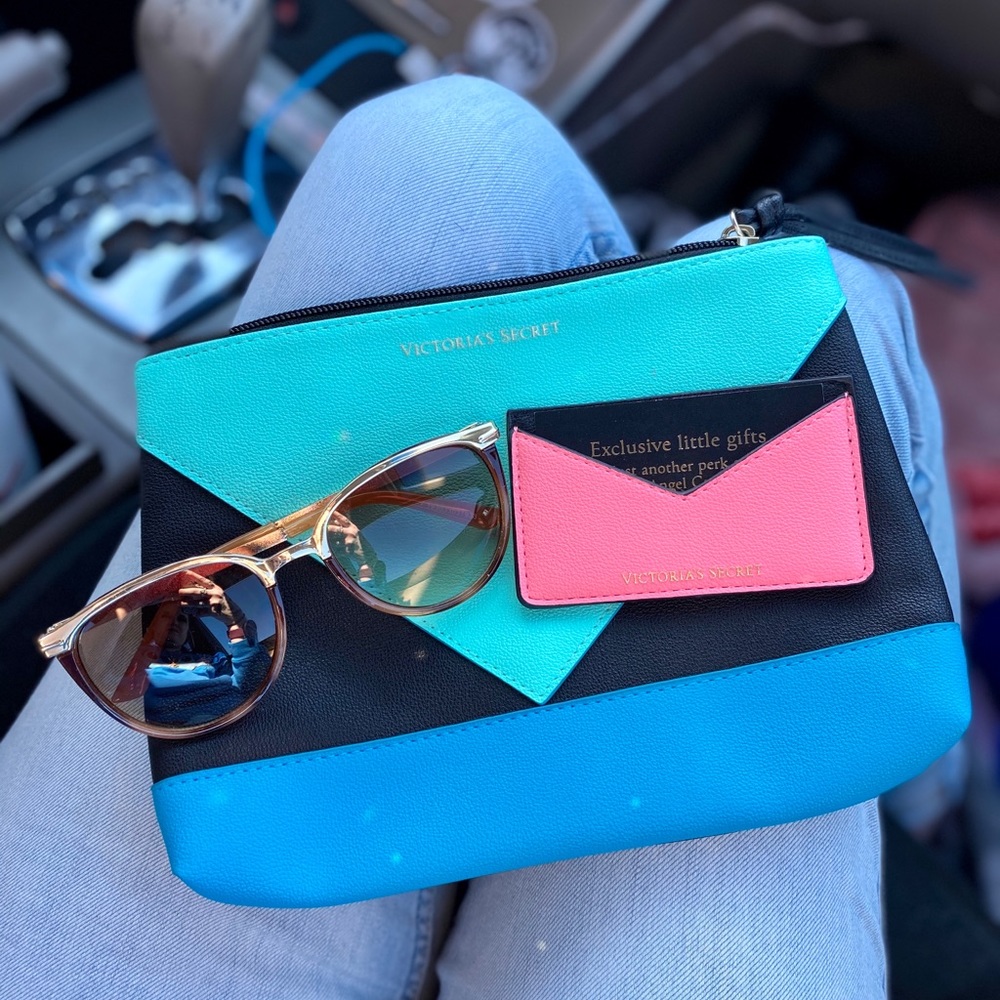BUNDLE VS hand bag and little wallet sunglasses
